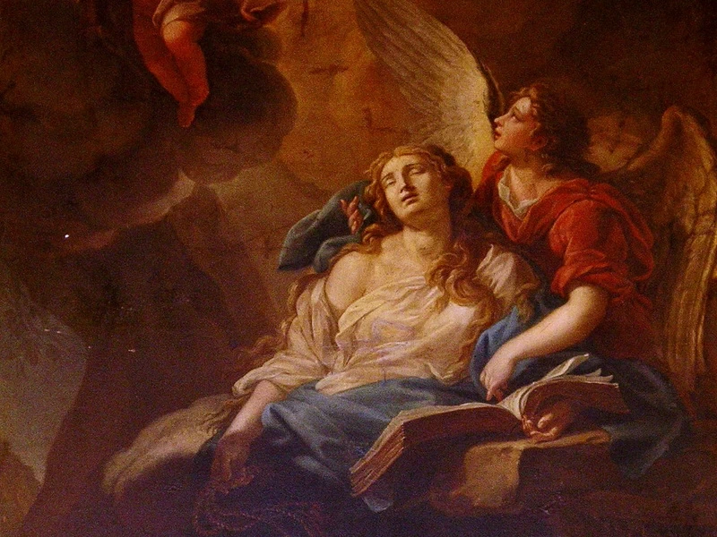 1658-Michel Serre - Agonia di Maria Maddalena